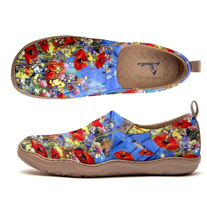 Blue Wildflowers  Slip-On