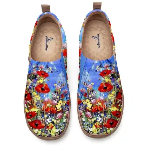 Blue Wildflowers  Slip-On