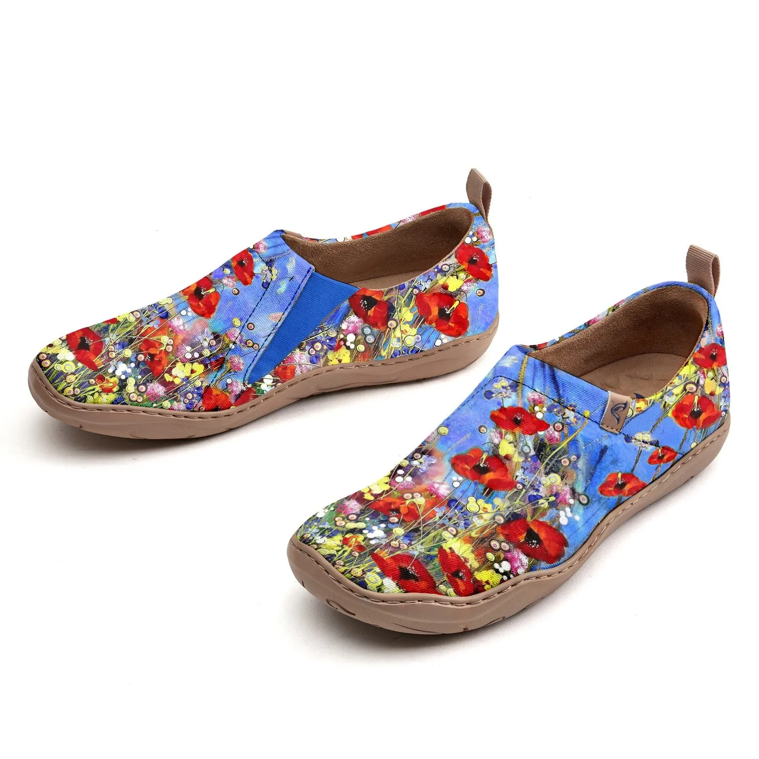 Blue Wildflowers  Slip-On