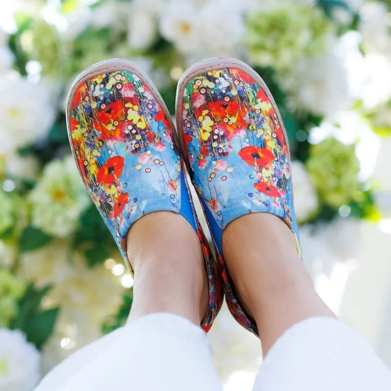 Blue Wildflowers  Slip-On