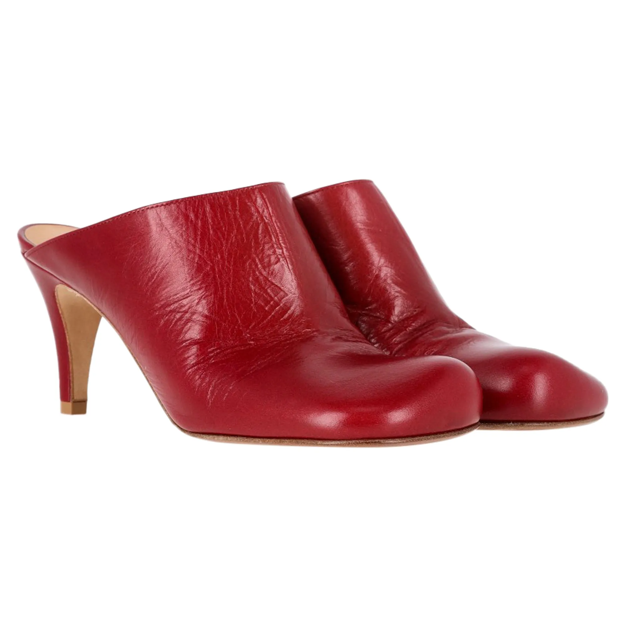 Bottega Veneta Round Toe Mule Heels