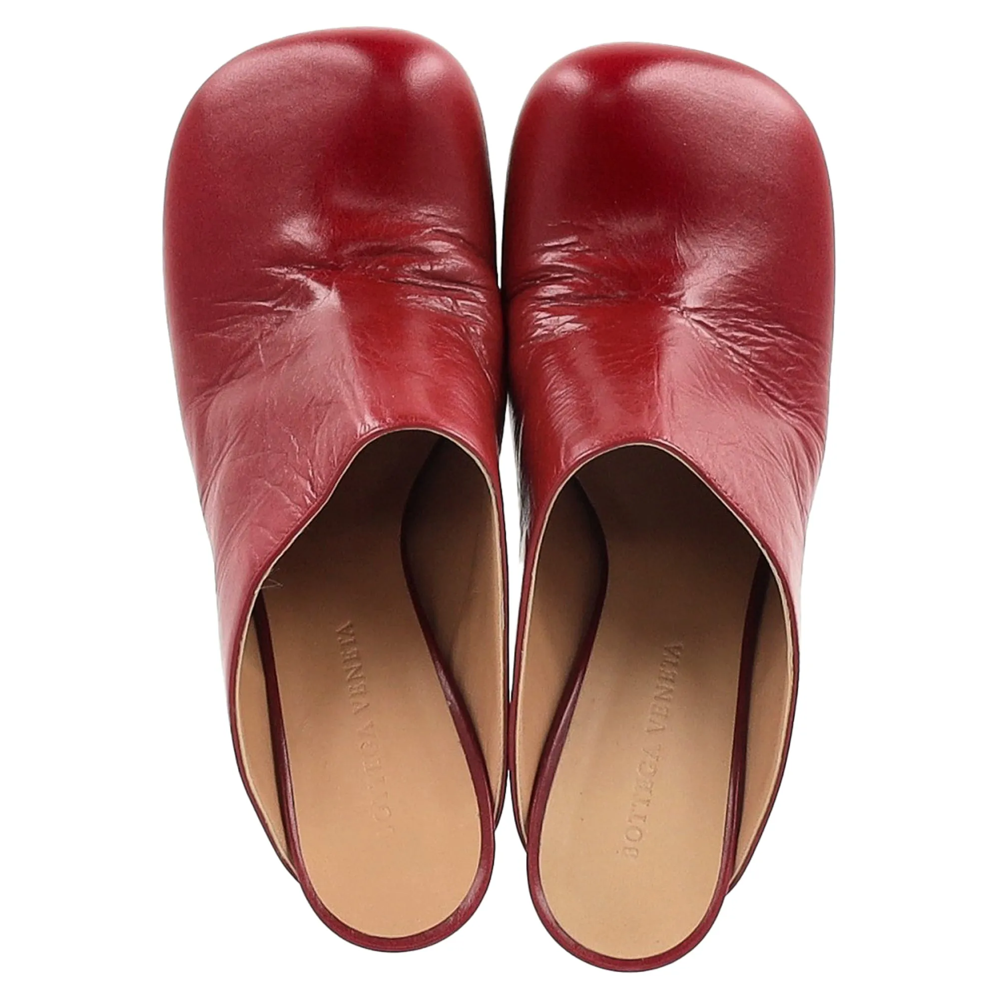 Bottega Veneta Round Toe Mule Heels
