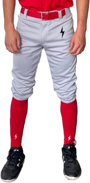 BRUCE BOLT Men's Premium Pro Baseball Knicker Pant - Multiple Colors - Adult Sizes
