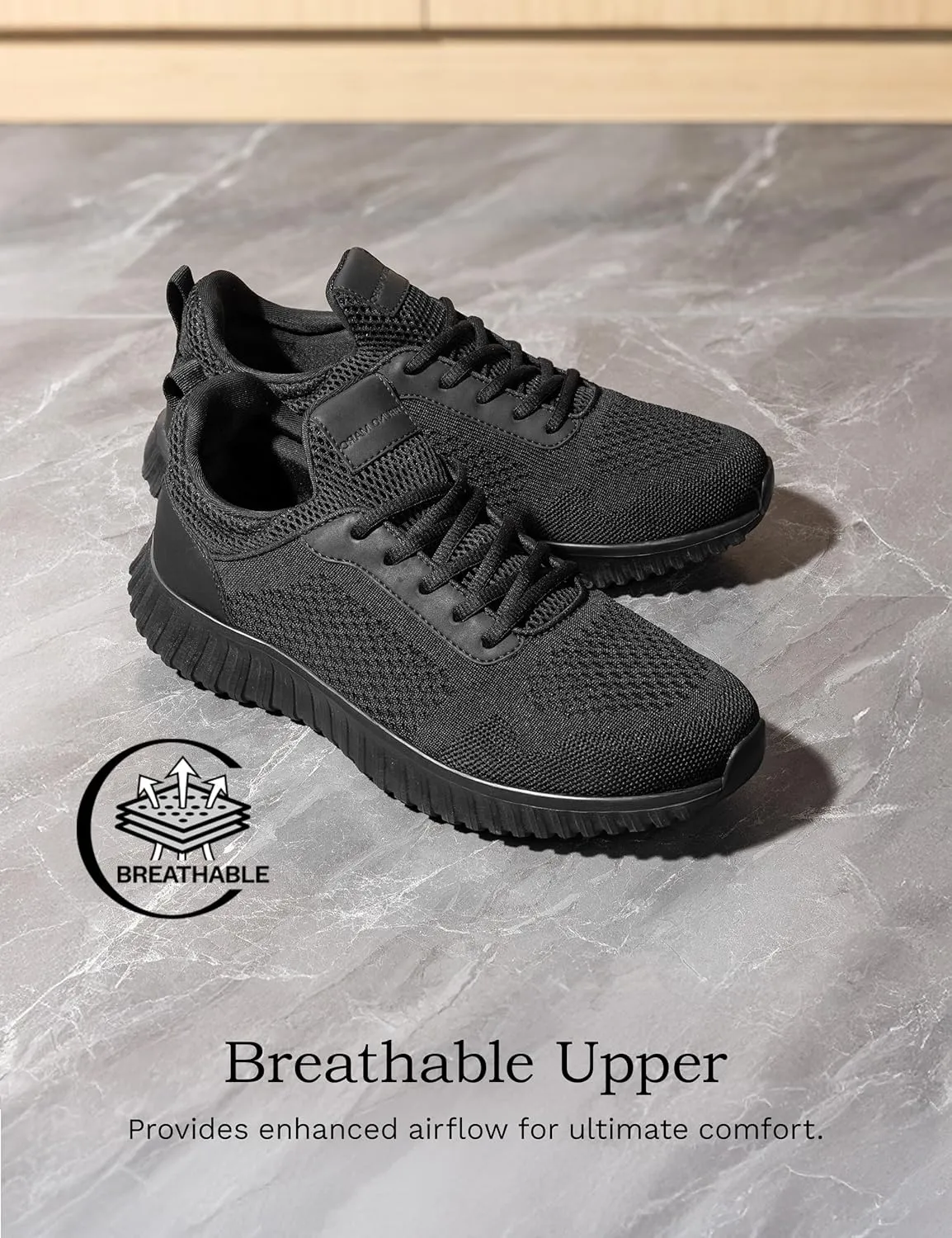 Bruno Marc Men's Non Slip Shoes, Lightweight Mens Work Shoes & Restaurant or Food Service Sneakers