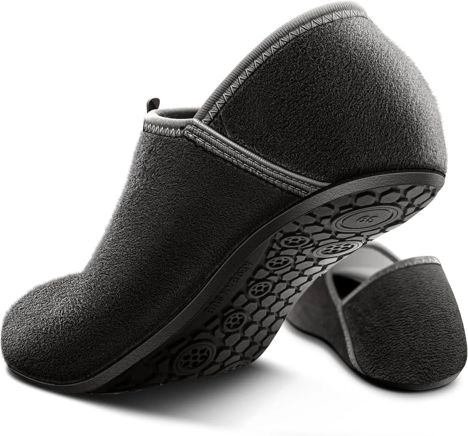 BULLIANT Women Slippers Socks, Slip on Shoes for Women Barefoot Yoga Shoe Comfortable Stretch Fit