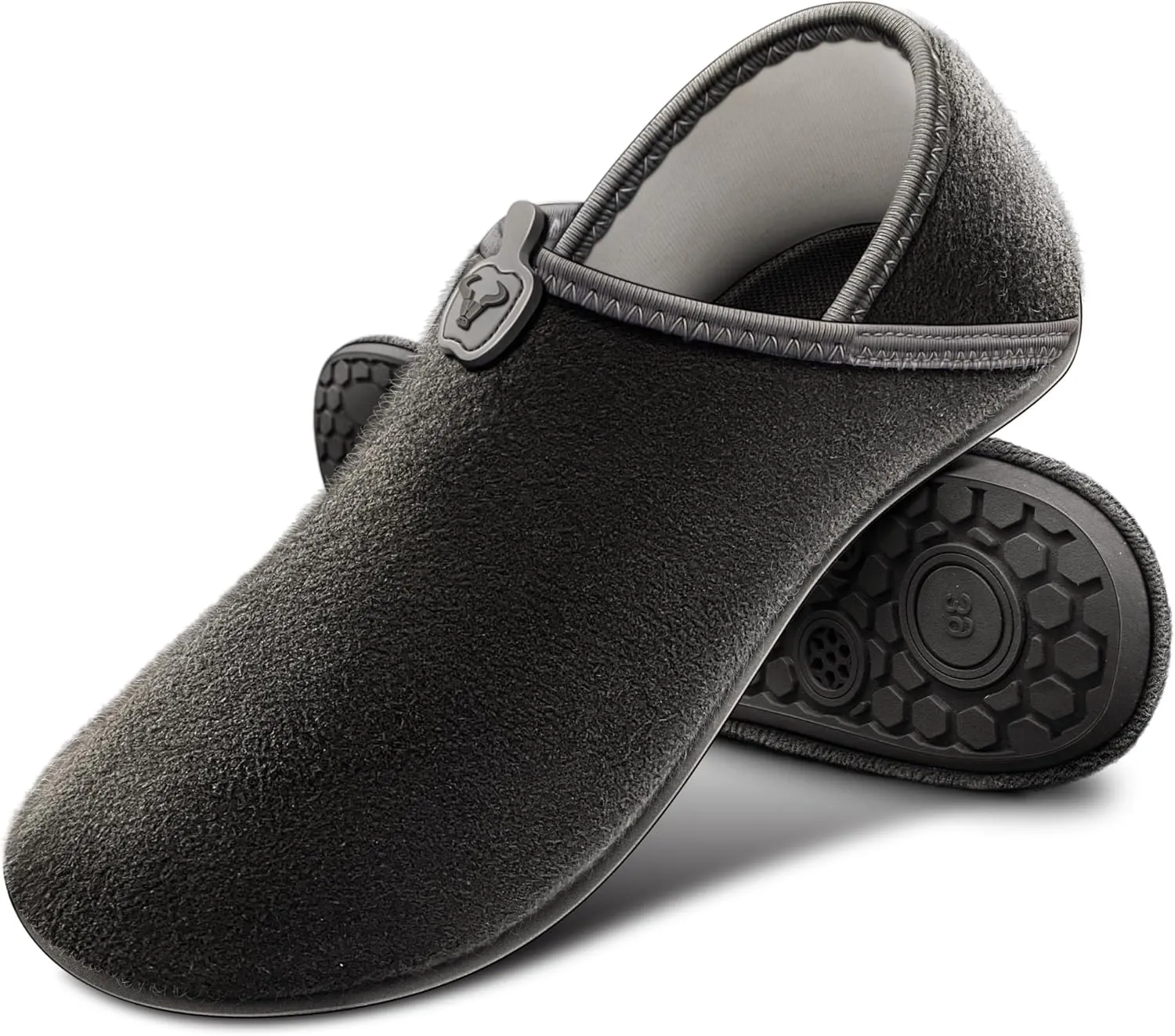 BULLIANT Women Slippers Socks, Slip on Shoes for Women Barefoot Yoga Shoe Comfortable Stretch Fit
