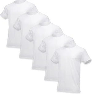BVD Men’s Ring Spun Cotton Undershirts (Tag Free & Super Soft)