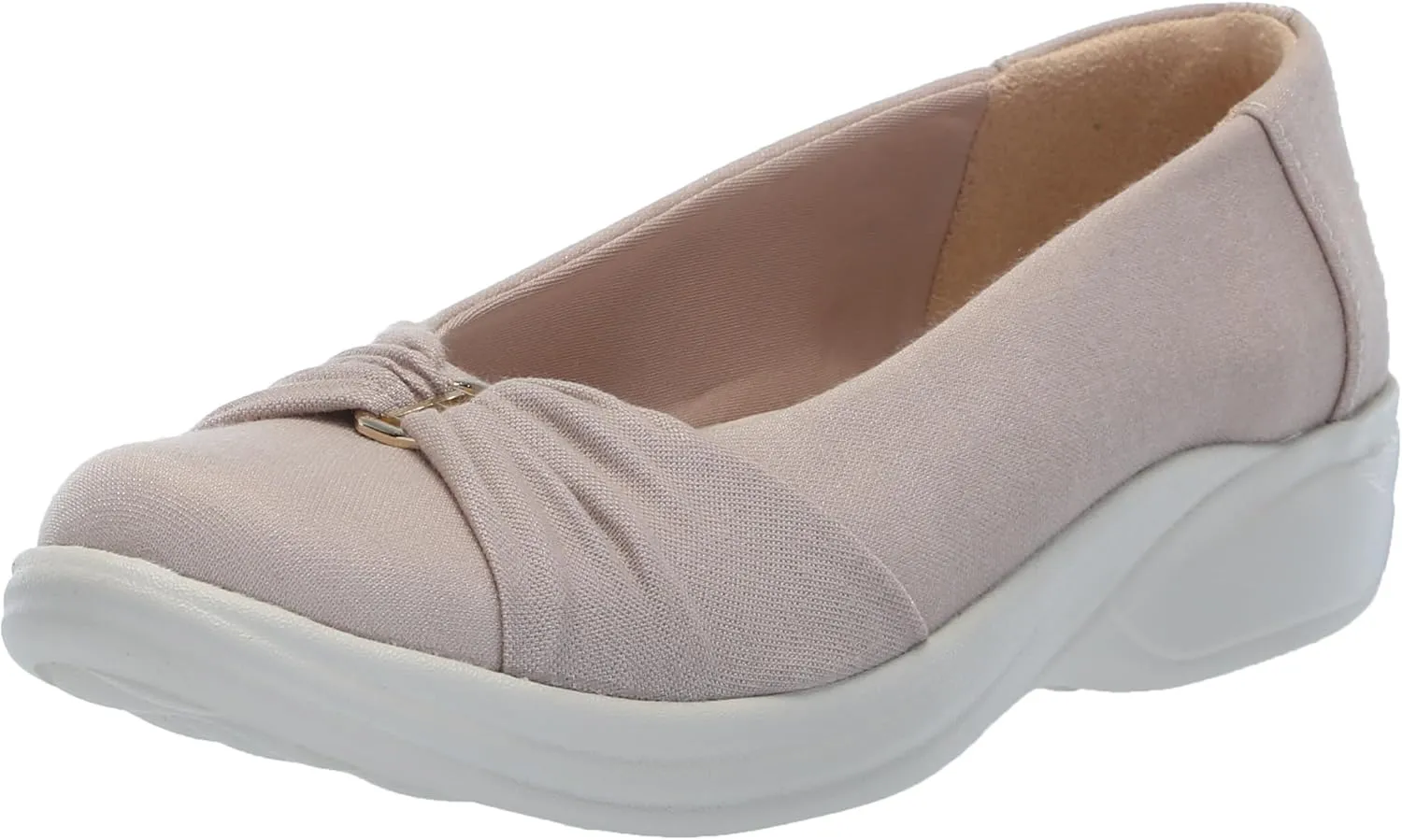 BZees Women's Paige Machine Washable Slip on Loafer