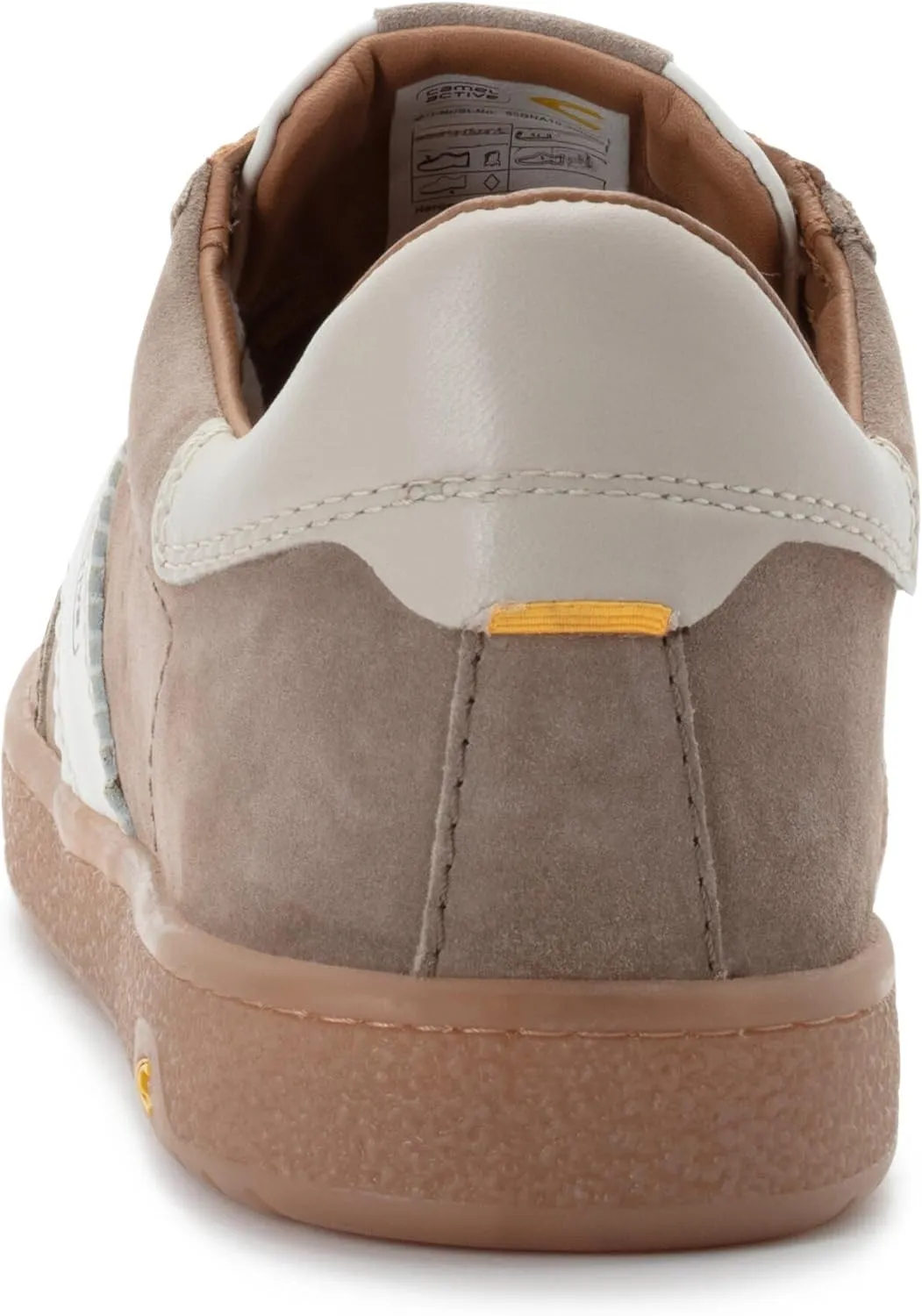 camel active Men's Flat Snow Shoe, Mud White, 12