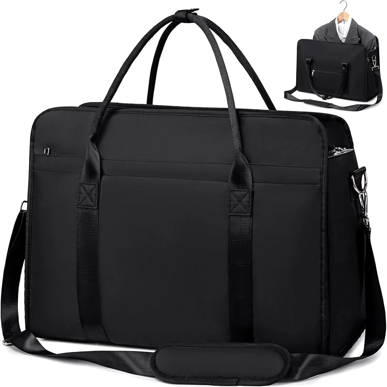 CAMTOP Garment Bags for Travel, Convertible Garment Duffle Bag for Women Men, Carry on Garment Bag Travel Duffel Bag