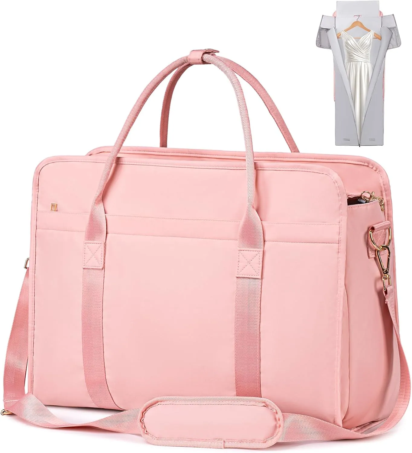 CAMTOP Garment Bags for Travel, Convertible Garment Duffle Bag for Women Men, Carry on Garment Bag Travel Duffel Bag