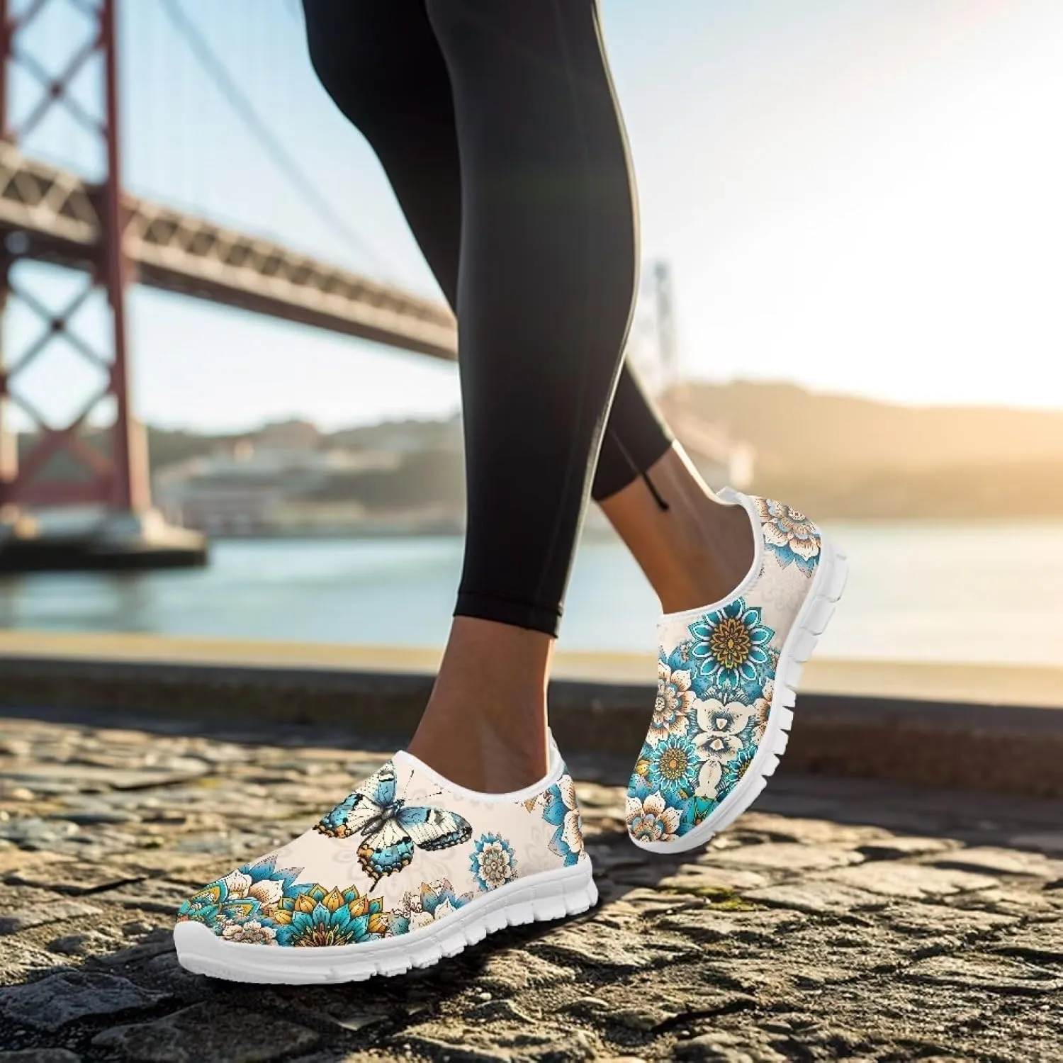 Canvas Sports Shoes for Women Low Top Casual Sneakers for Women Fashion Comfortable Walking Shoes（White Sole）