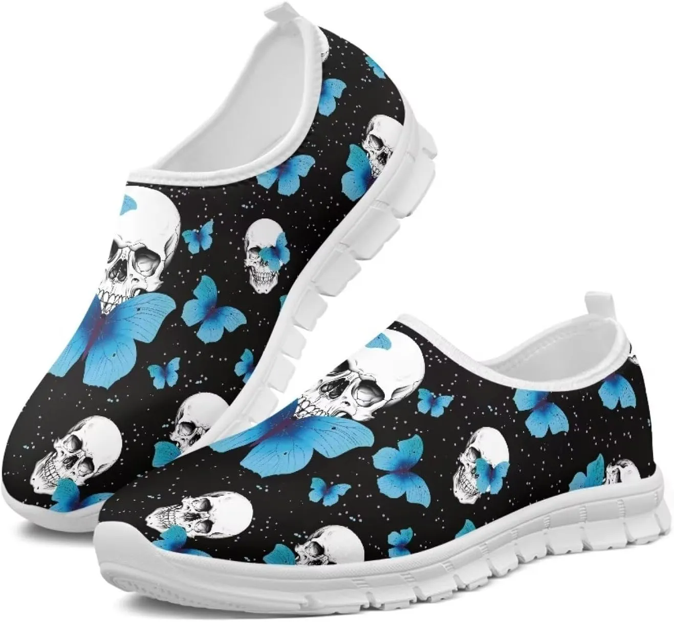Canvas Sports Shoes for Women Low Top Casual Sneakers for Women Fashion Comfortable Walking Shoes（White Sole）