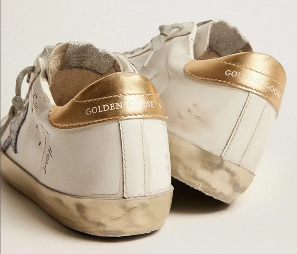 Casual Sneakers for Women Classic Retro Flat Trainers Comfortable Leather Lace-up Sport Shoes