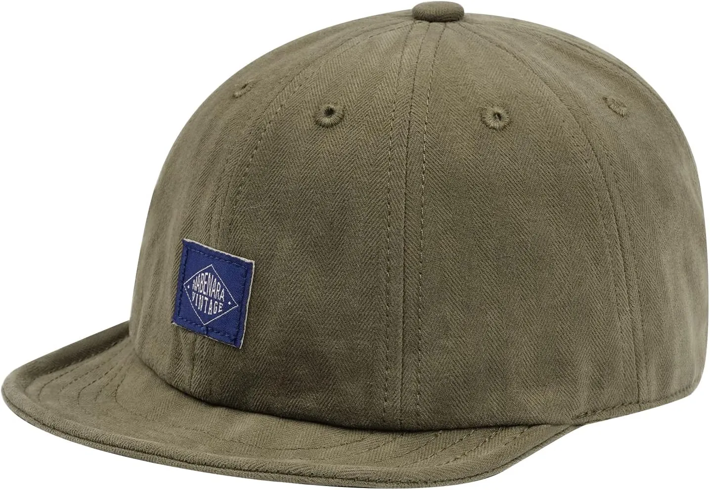 Clakllie Soft Short Brim Hats for Men Low Profile Baseball Cap Casual Trucker Hat Moisture Wicking Outdoor Running Hat