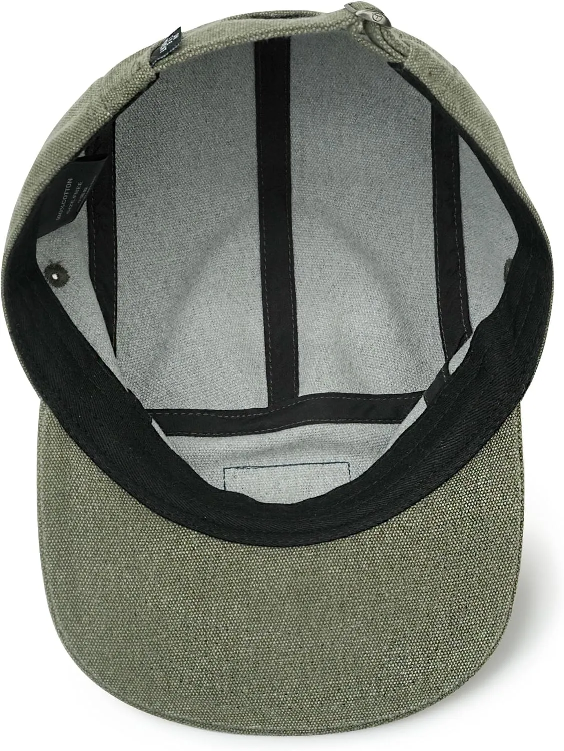CLAPE Snapback 5 Panel Hat for Men Women Washed Cotton Flat Bill Baseball Cap Strapback Hip Hop Biker Board Cap