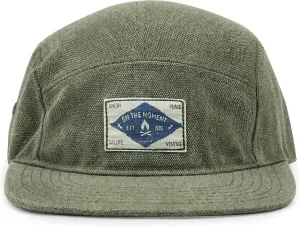 CLAPE Snapback 5 Panel Hat for Men Women Washed Cotton Flat Bill Baseball Cap Strapback Hip Hop Biker Board Cap