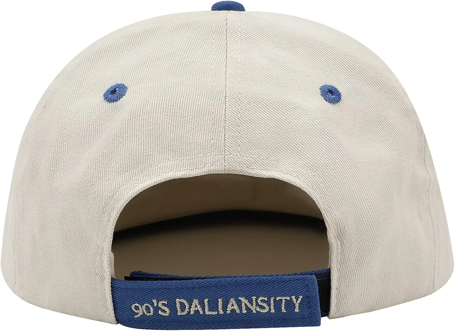 CLAPE Vintage Snapback Hat Flat Bill Unstructured Baseball Cap Soft Cotton Dad Hat Street Hip Hop Camp Trucker Hat