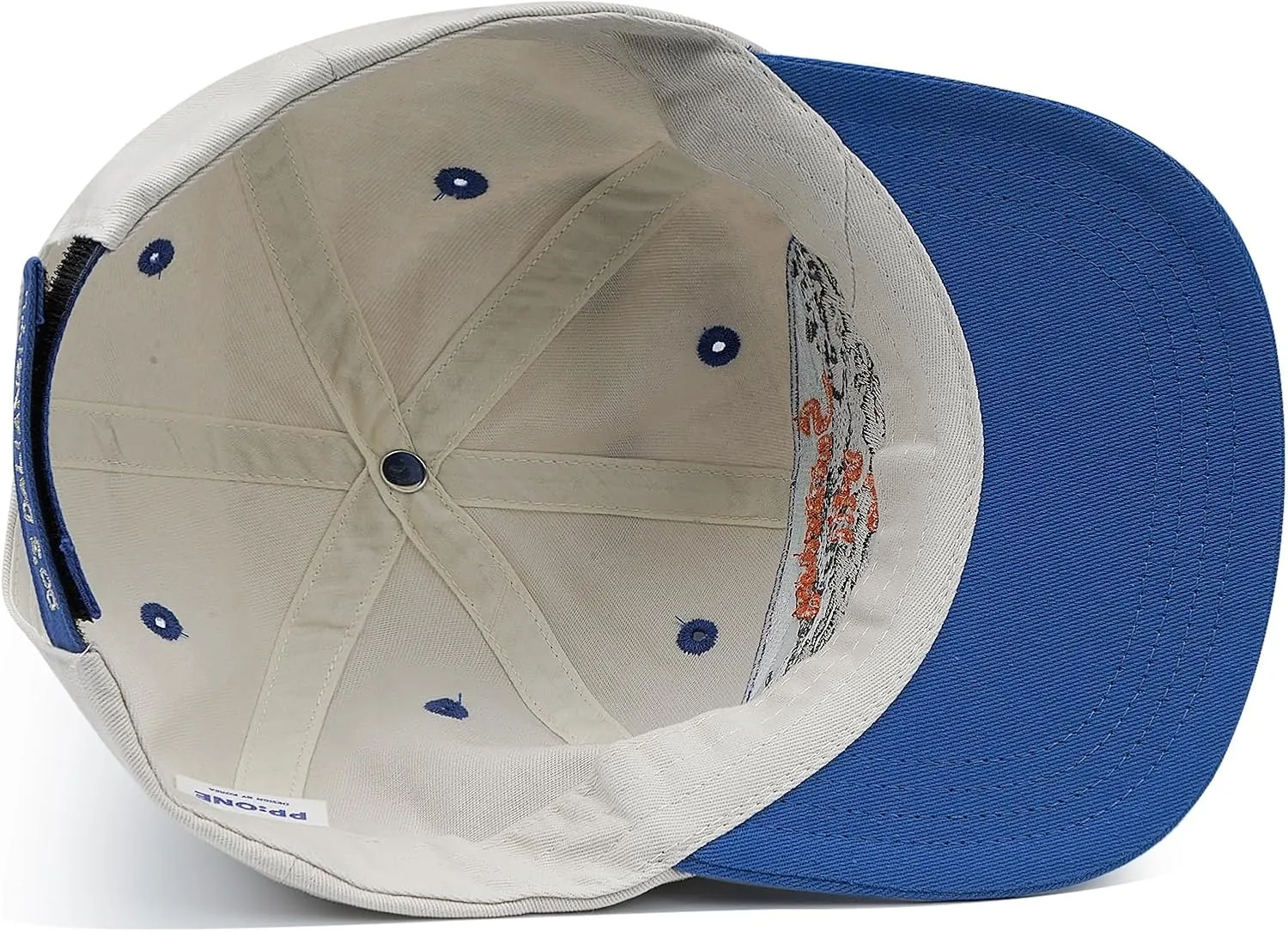 CLAPE Vintage Snapback Hat Flat Bill Unstructured Baseball Cap Soft Cotton Dad Hat Street Hip Hop Camp Trucker Hat