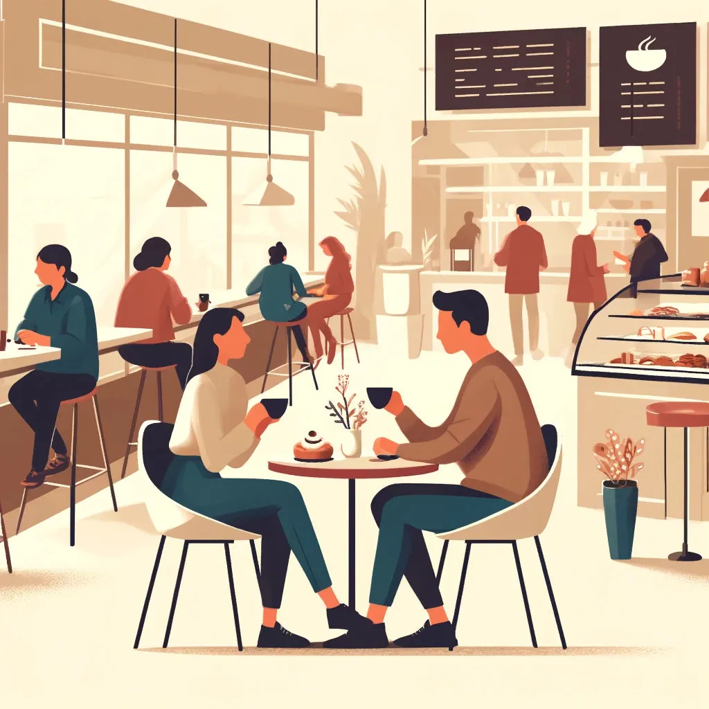 Coffee Time Friends Canvas