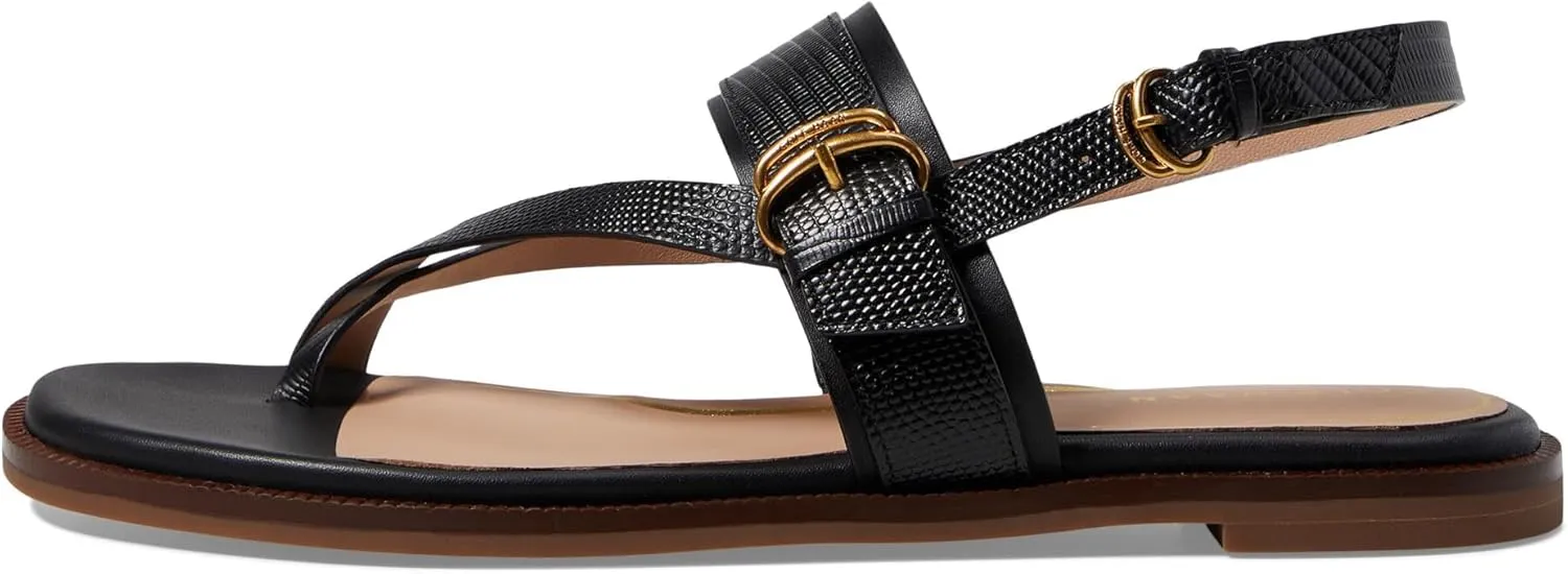 Cole Haan Women's Anica Lux Buckle Flat Sandal