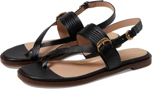 Cole Haan Women's Anica Lux Buckle Flat Sandal