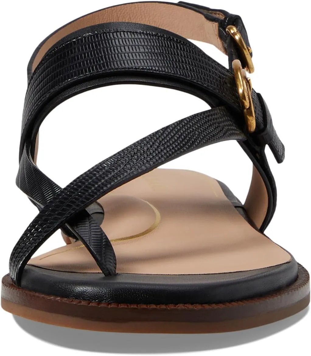 Cole Haan Women's Anica Lux Buckle Flat Sandal
