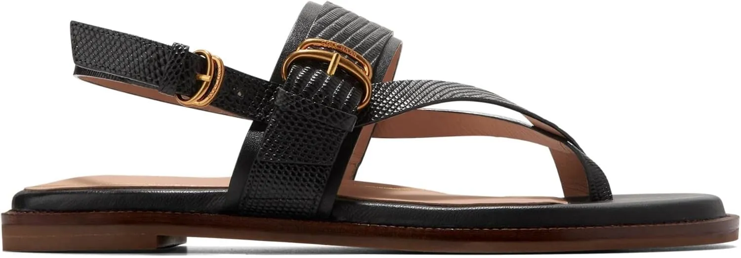 Cole Haan Women's Anica Lux Buckle Flat Sandal