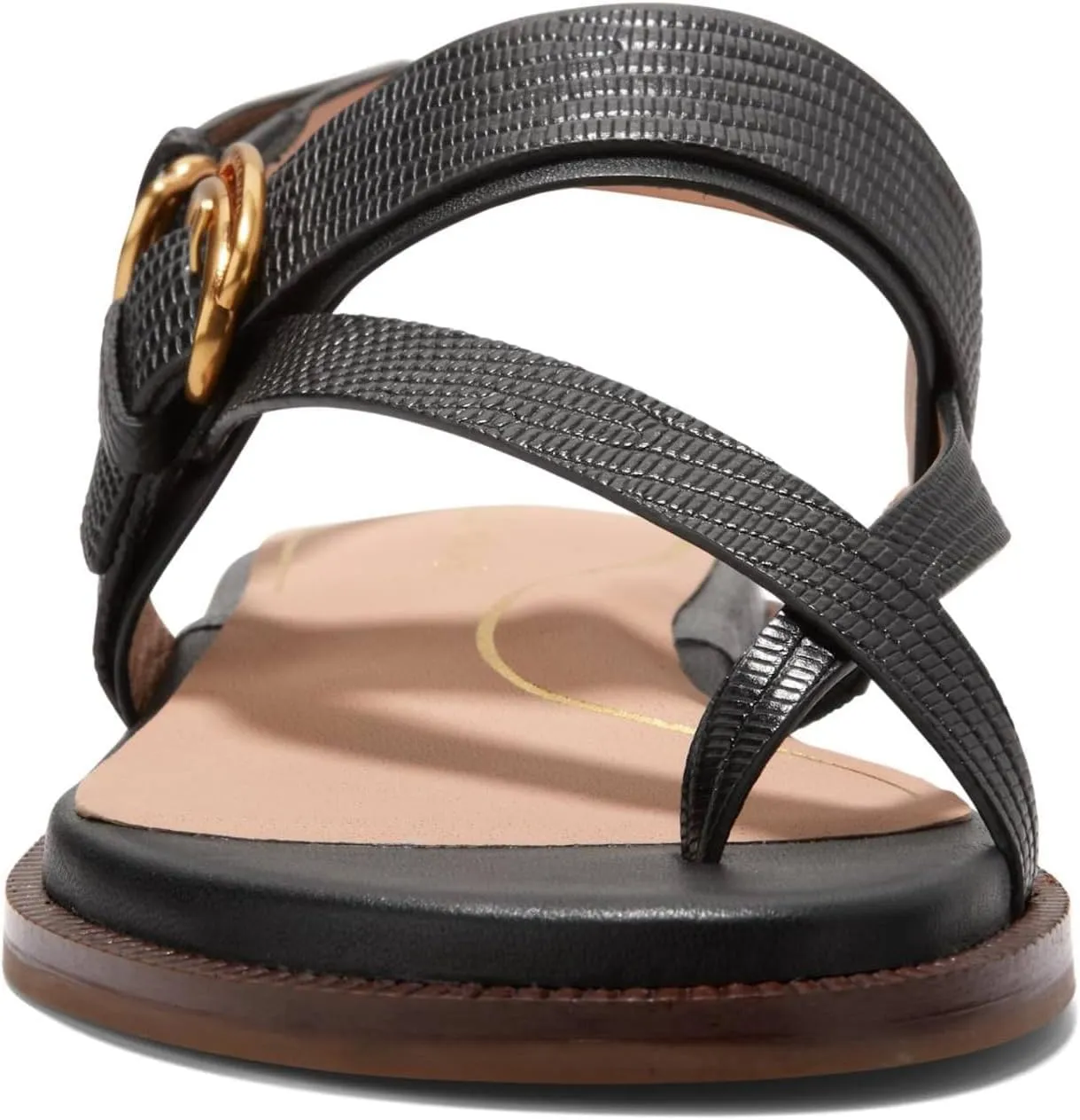Cole Haan Women's Anica Lux Buckle Flat Sandal