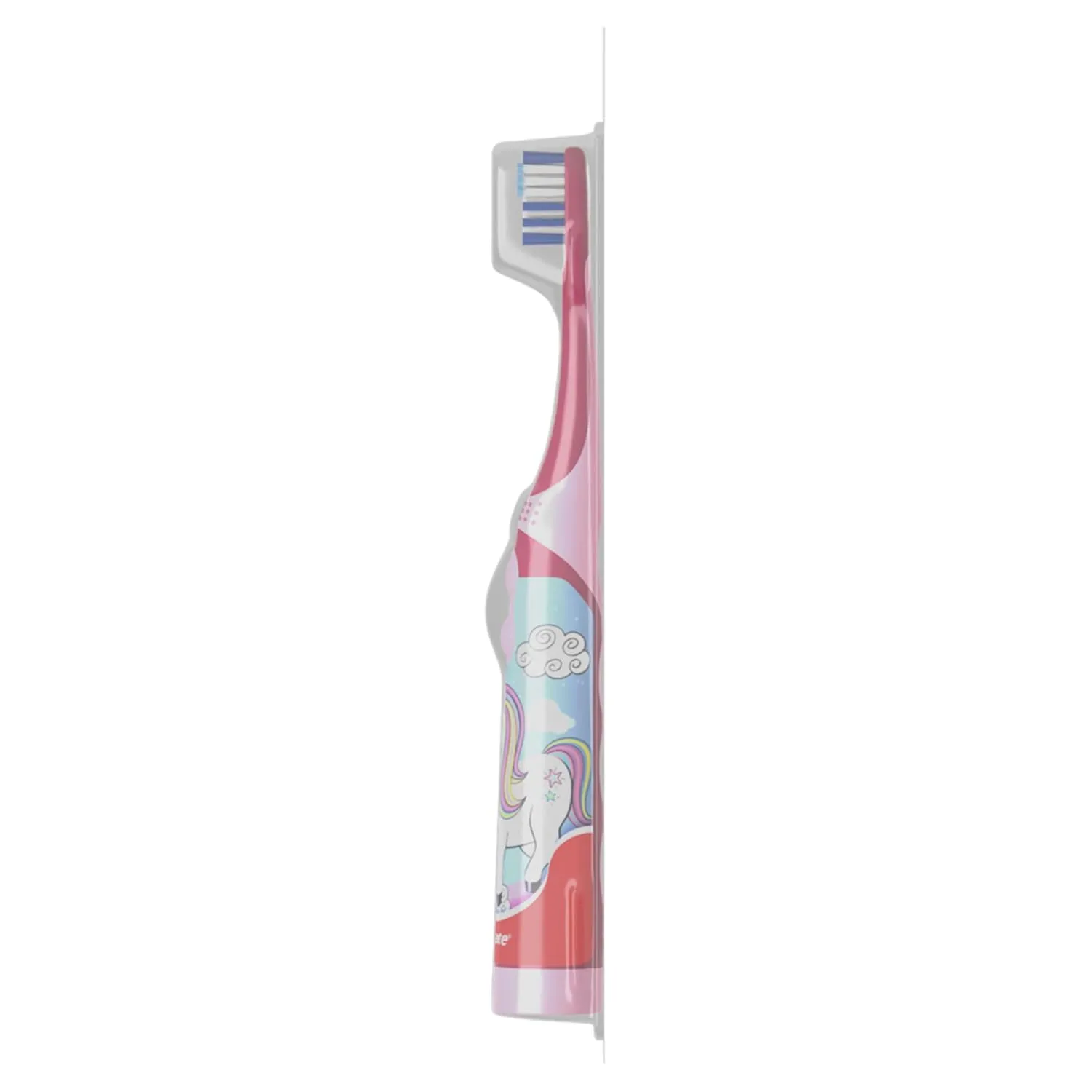 Colgate Kids Battery Powered Toothbrush, Unicorn, Extra Soft Toothbrush, Ages 3 and Up, 1 Pack