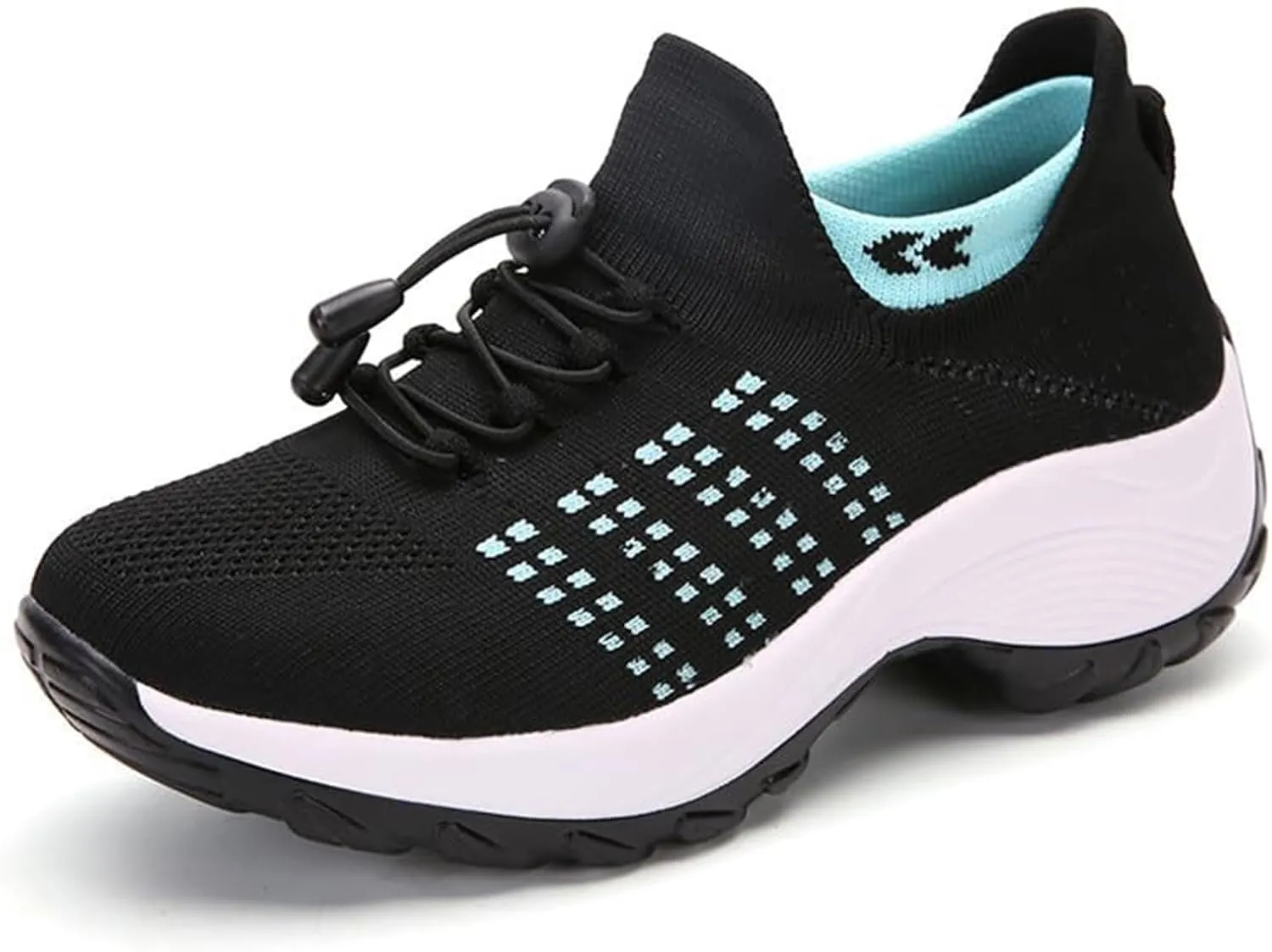 Comfort Orthowear Shoes, Comfortwear Ortho Stretch Cushion Shoes for Women, Slip-On Lightweight Casual Platform Shoes