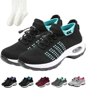 Comfort Wear Orthowear Shoes for Women, Comfortwear Ortho Shoes for Women Plantar Fasciitis, Ortho Stretch Cushion Shoes Air Cushion Slip-On Walking Womens