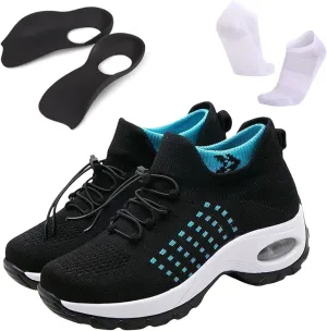 Comfort Wear Orthowear Shoes for Women Plantar Fasciitis Comfortwear Ortho Stretch Cushion Shoes for Women Arch Support