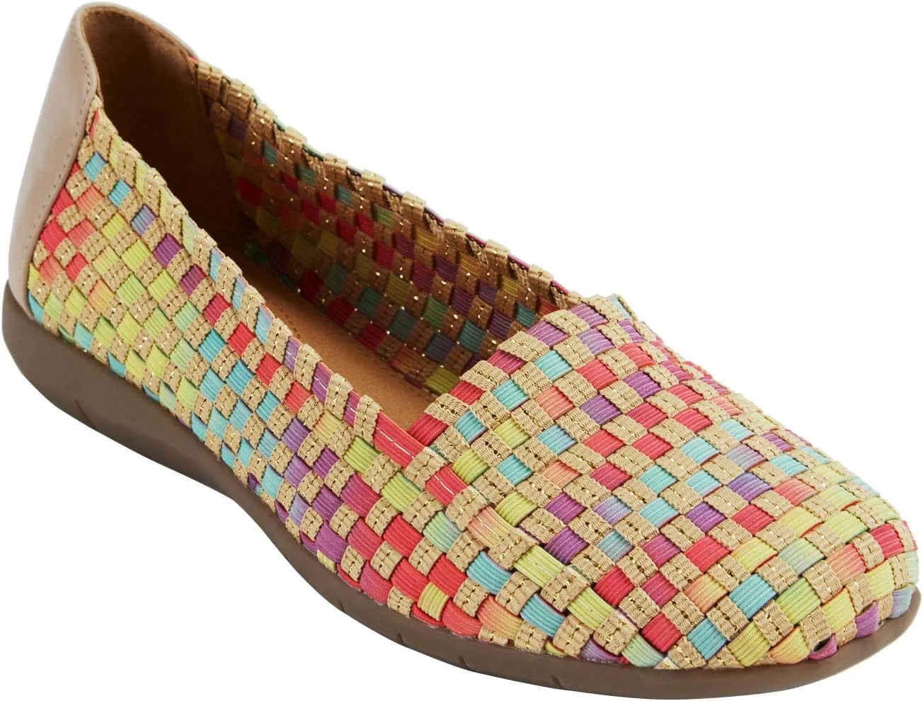 Comfortview Women's The Bethany Slip On Flat (Wide Widths Available)