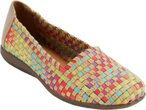Comfortview Women's The Bethany Slip On Flat (Wide Widths Available)
