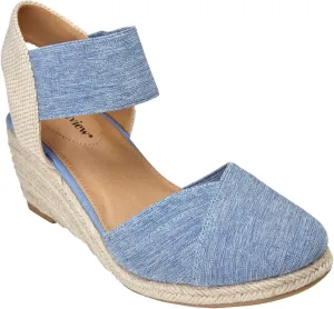 Comfortview Women's Wide Width The Abra Espadrille