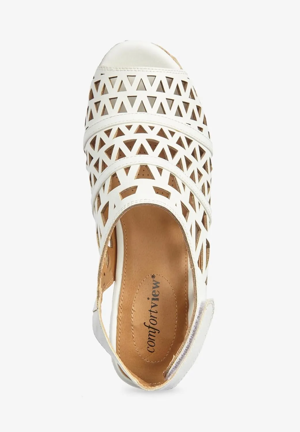Comfortview Women's Wide Width The Karen Espadrille