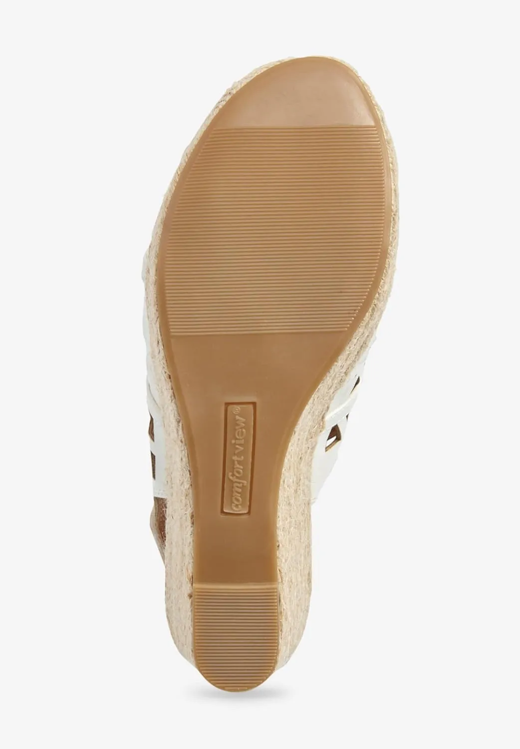Comfortview Women's Wide Width The Karen Espadrille