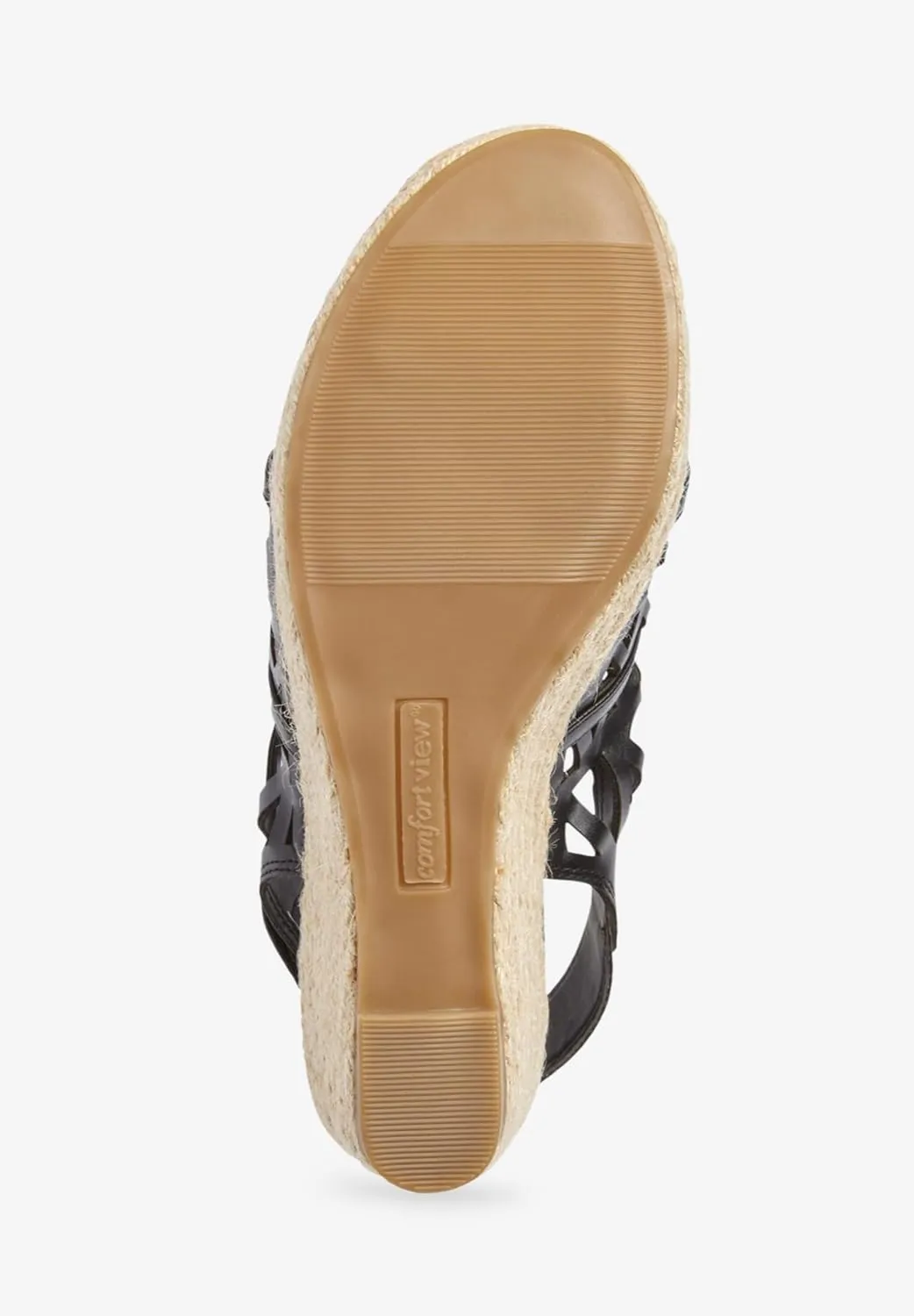 Comfortview Women's Wide Width The Karen Espadrille