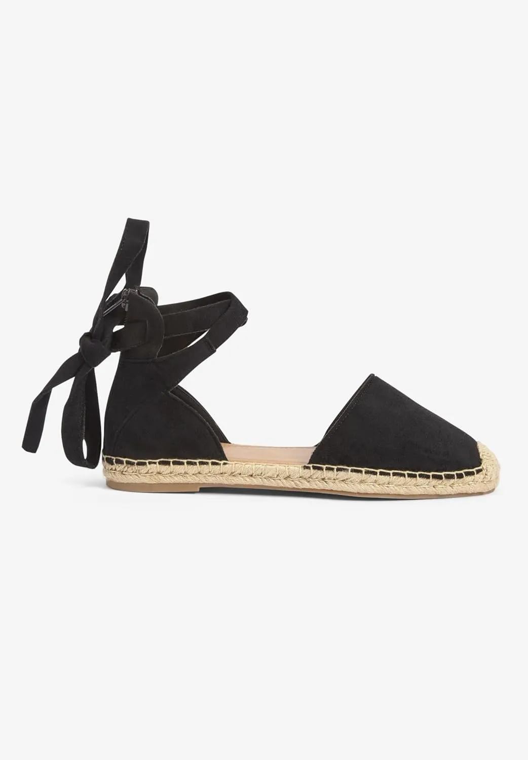 Comfortview Women's Wide Width The Shayla Flat Espadrille