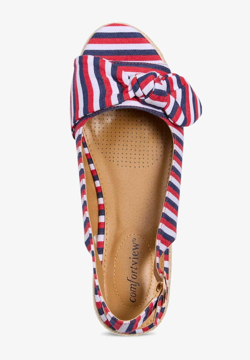 Comfortview Women's Wide Width The Zanea Espadrille