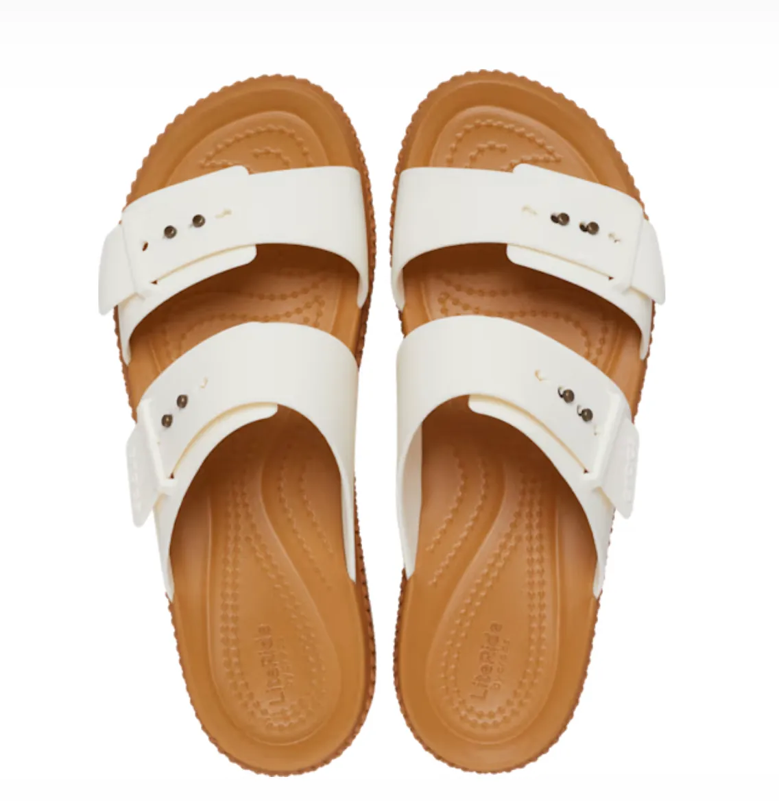 Crocs Women Brooklyn Woven Buckle In Chalk (Pre-Order)