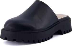 CUSHIONAIRE Women's Bolt Slip on Lug Mule  Memory Foam, Wide Widths Available