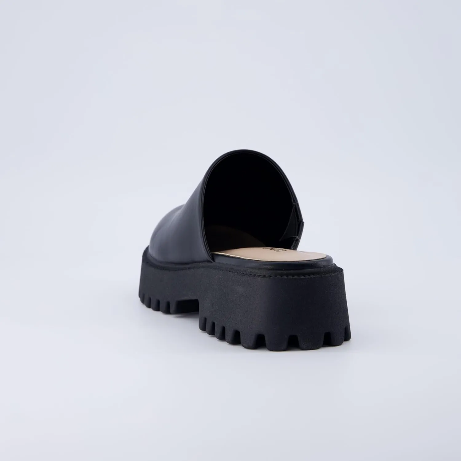 CUSHIONAIRE Women's Bolt Slip on Lug Mule  Memory Foam, Wide Widths Available