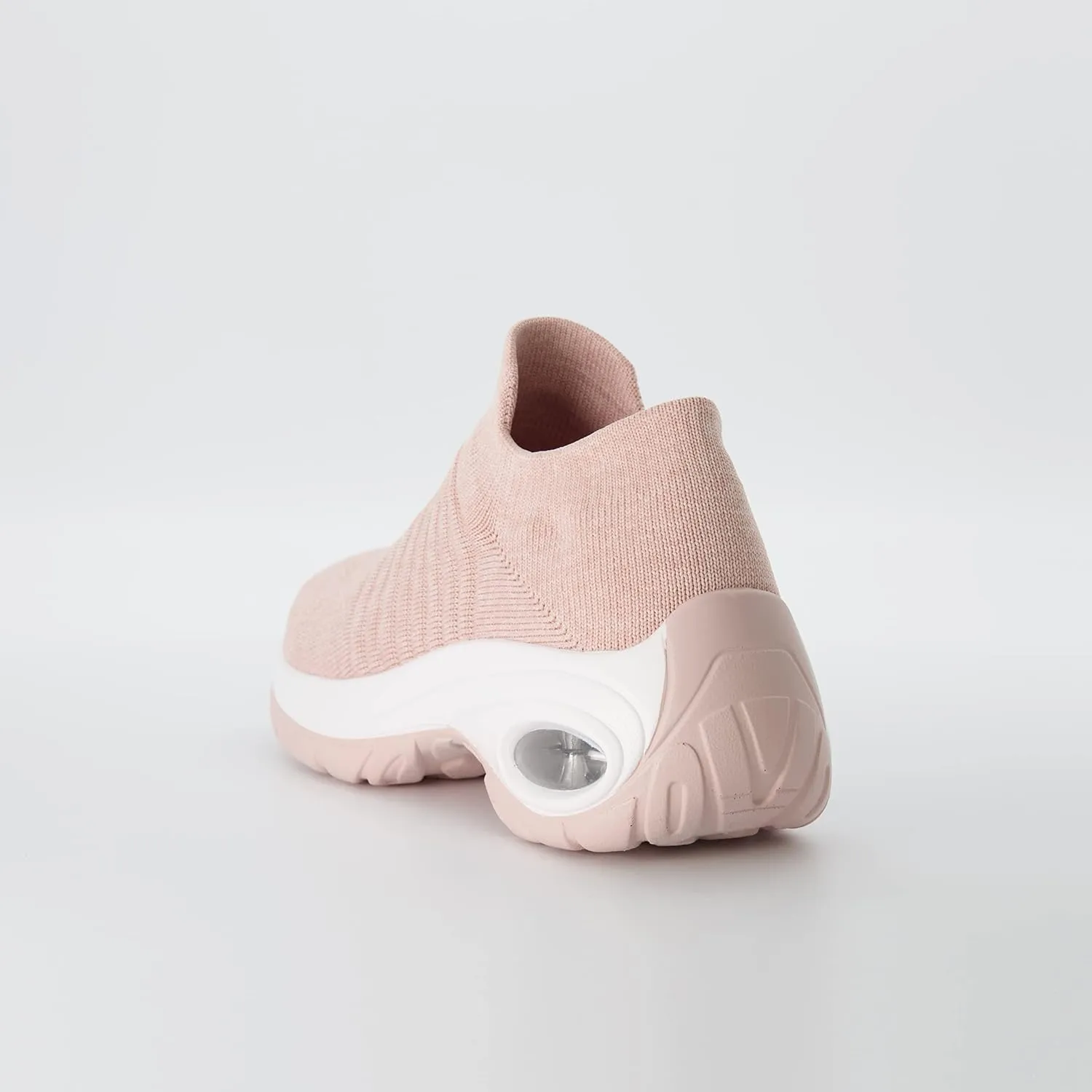 CUSHIONAIRE Women's Breeze Stretch Knit Slip on Sneaker  Memory Foam & LiteSole Technology