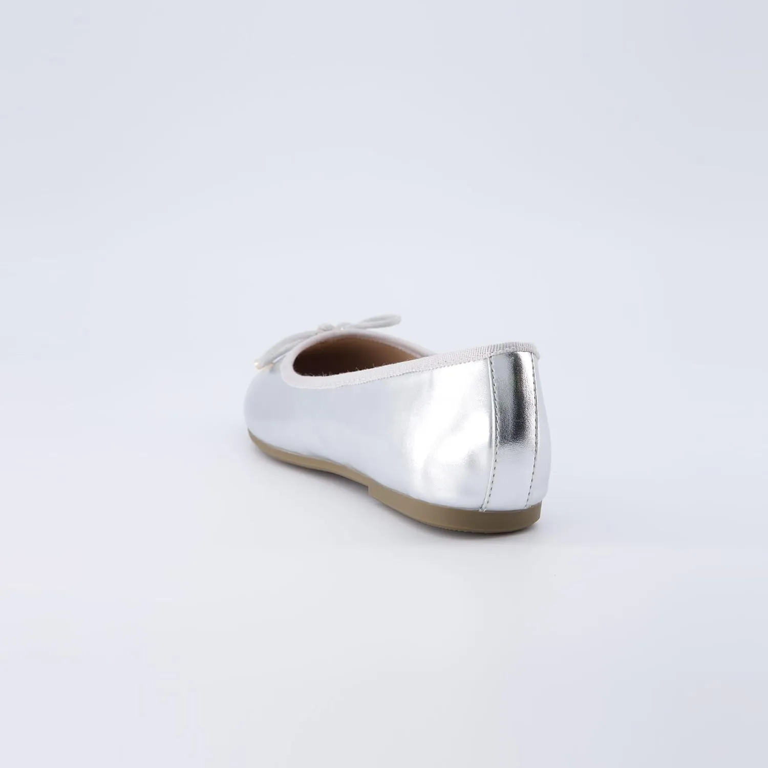 CUSHIONAIRE Women's Dove Bling Bow Flat with  Memory Foam, Wide Widths Available