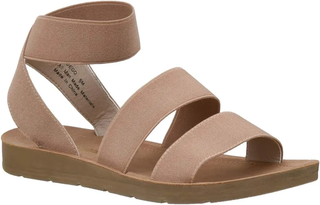CUSHIONAIRE Women's Indego Stretch Sandal
