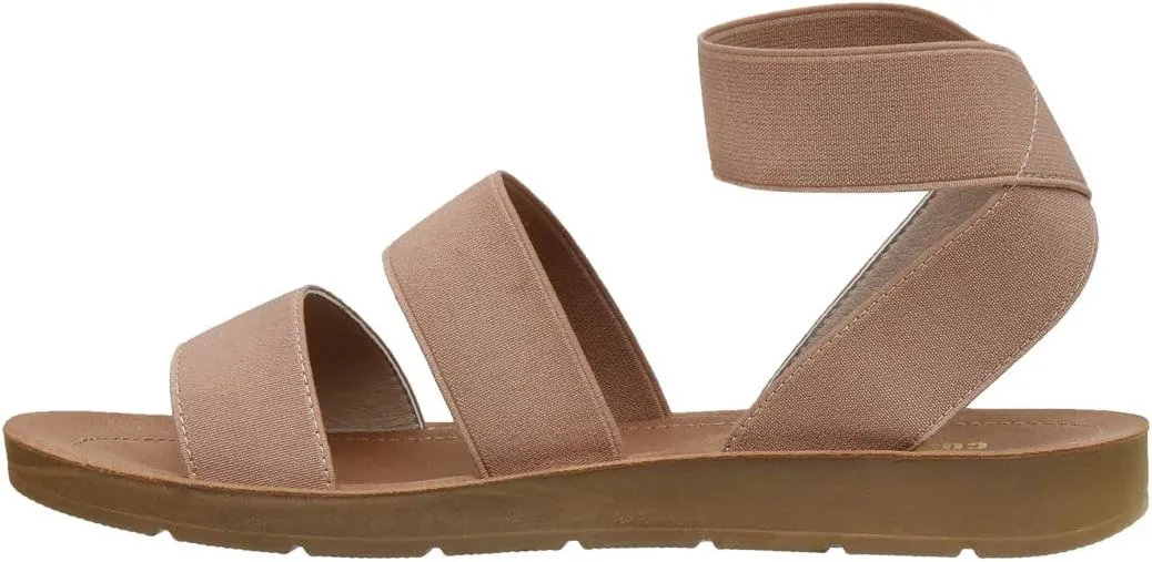 CUSHIONAIRE Women's Indego Stretch Sandal