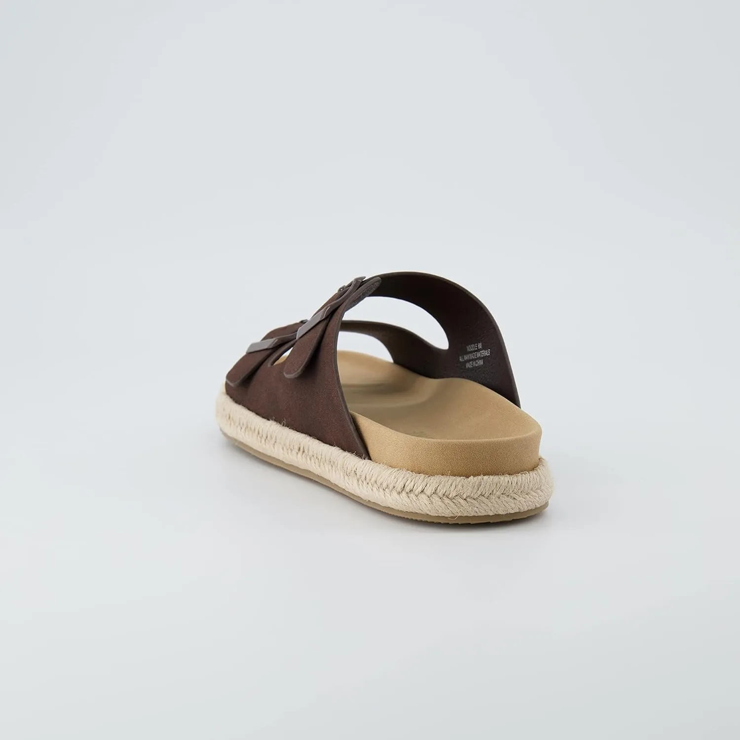 CUSHIONAIRE Women's Noodle Espadrille footbed sandal with  Comfort, Wide Widths Available