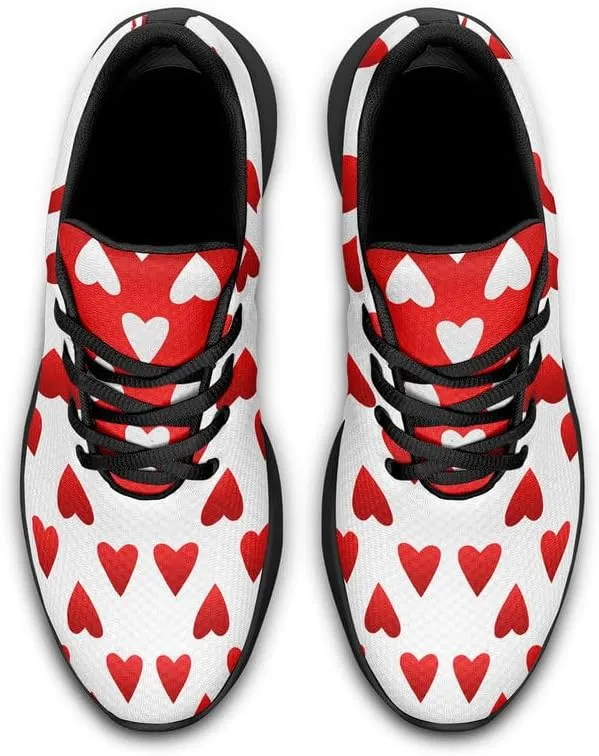 Custom Skull Running Shoes for Women Men Mesh Breathable Comfort Walking Sneaker Sports Athletic Halloween Shoes